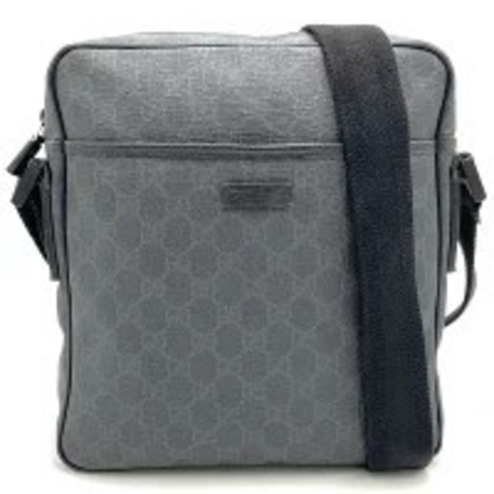 Gucci GG Supreme Shoulder Bag Black